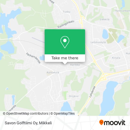 Savon Golftiimi Oy map