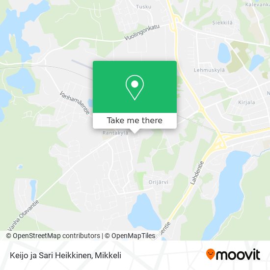 Keijo ja Sari Heikkinen map