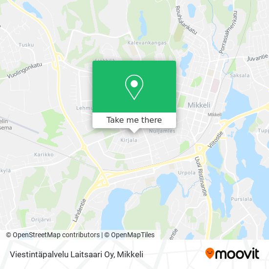 Viestintäpalvelu Laitsaari Oy map