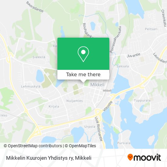 Mikkelin Kuurojen Yhdistys ry map