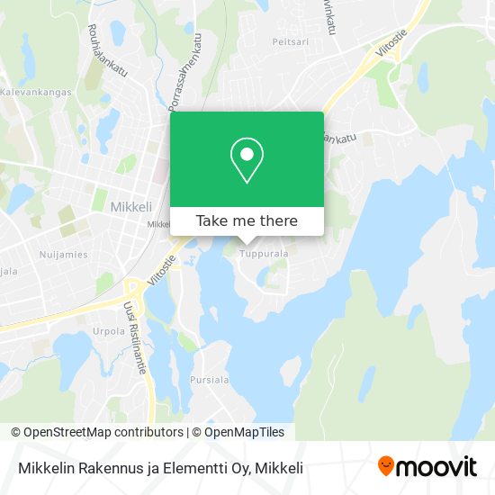 Mikkelin Rakennus ja Elementti Oy map