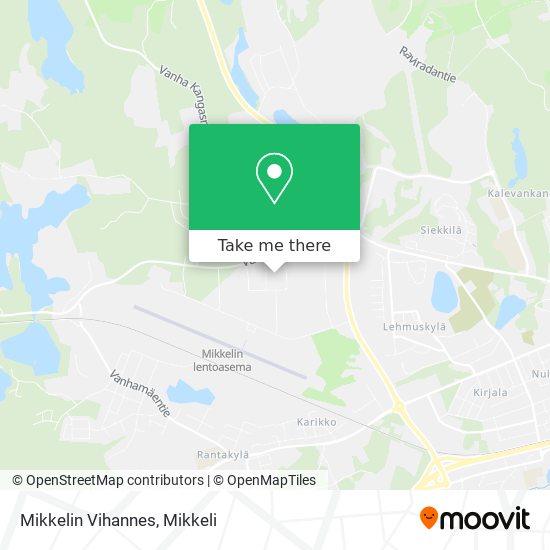 Mikkelin Vihannes map