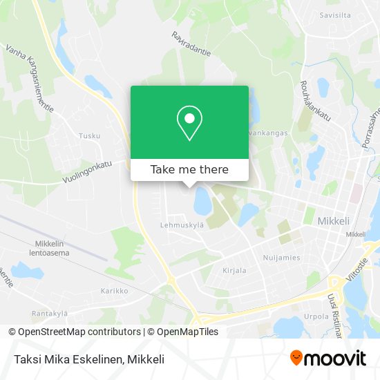 Taksi Mika Eskelinen map