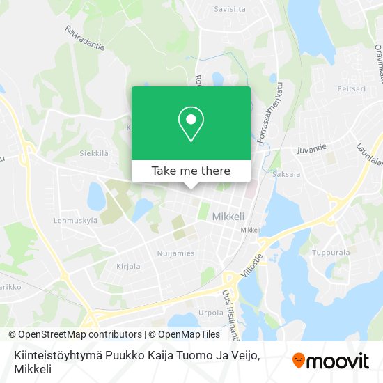 Kiinteistöyhtymä Puukko Kaija Tuomo Ja Veijo map