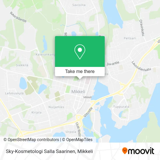 Sky-Kosmetologi Salla Saarinen map