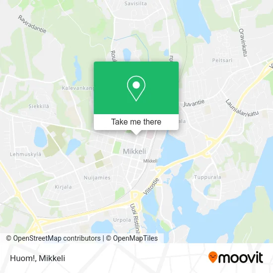 Huom! map