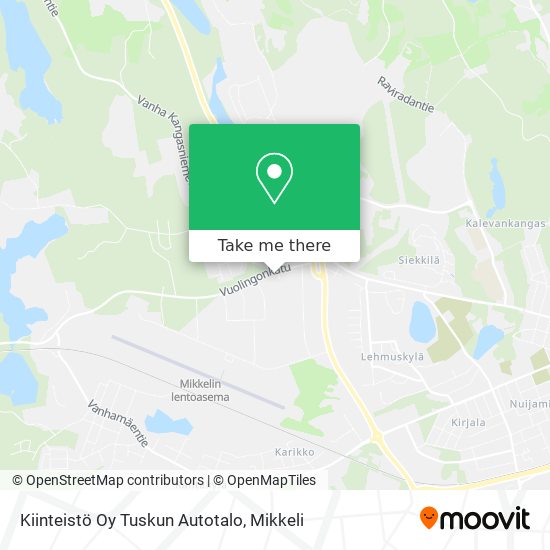 Kiinteistö Oy Tuskun Autotalo map