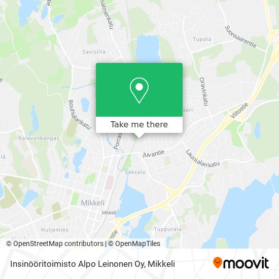 Insinööritoimisto Alpo Leinonen Oy map