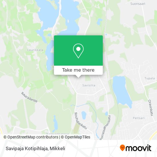 Savipaja Kotipihlaja map