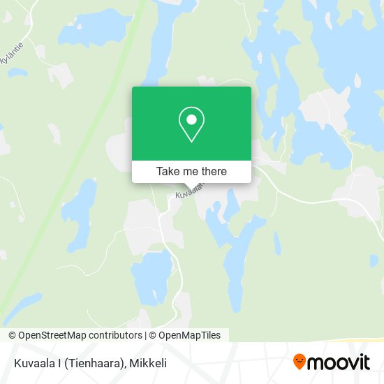 Kuvaala I (Tienhaara) map