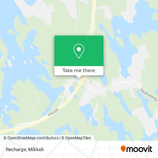 Recharge map