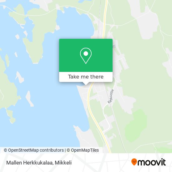 Mallen Herkkukalaa map