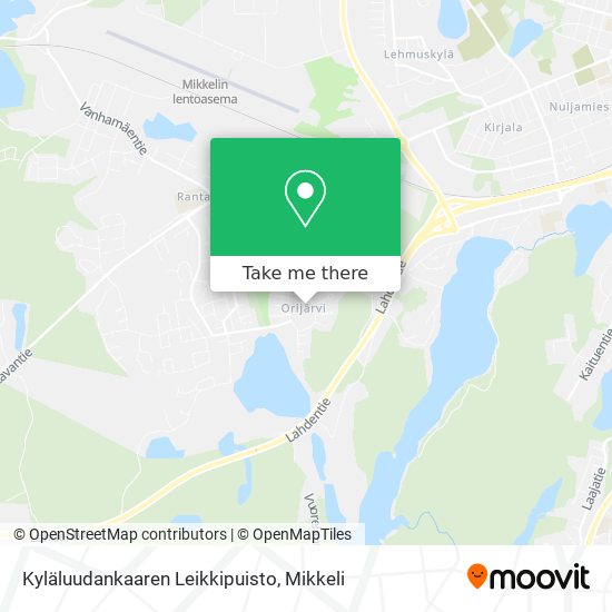 Kyläluudankaaren Leikkipuisto map