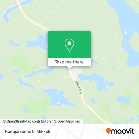 Kaitajärventie E map