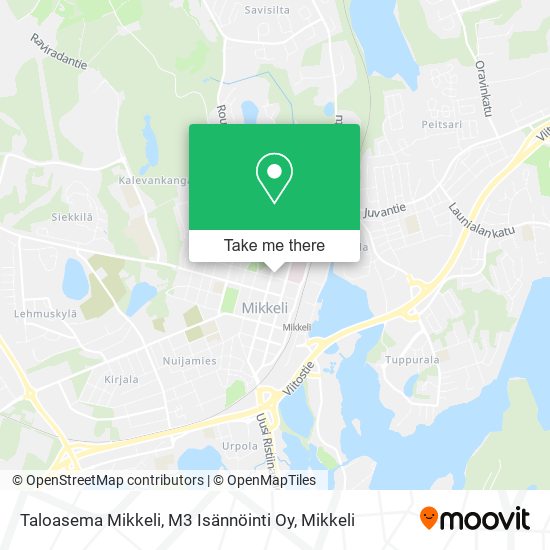 Taloasema Mikkeli, M3 Isännöinti Oy map