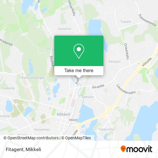 Fitagent map