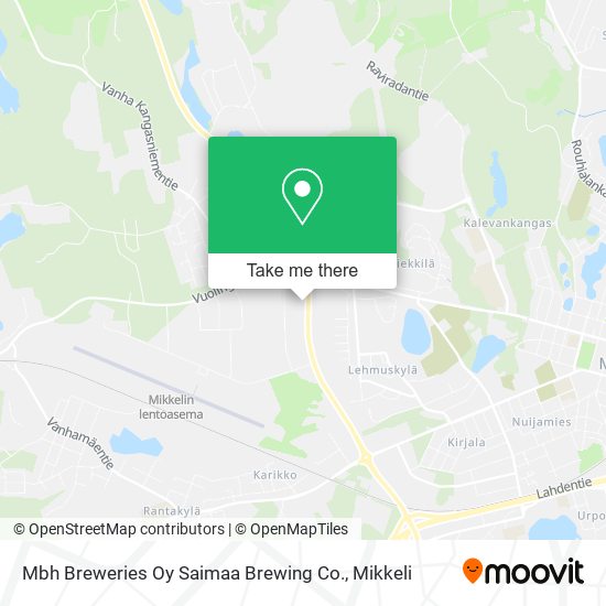 Mbh Breweries Oy Saimaa Brewing Co. map