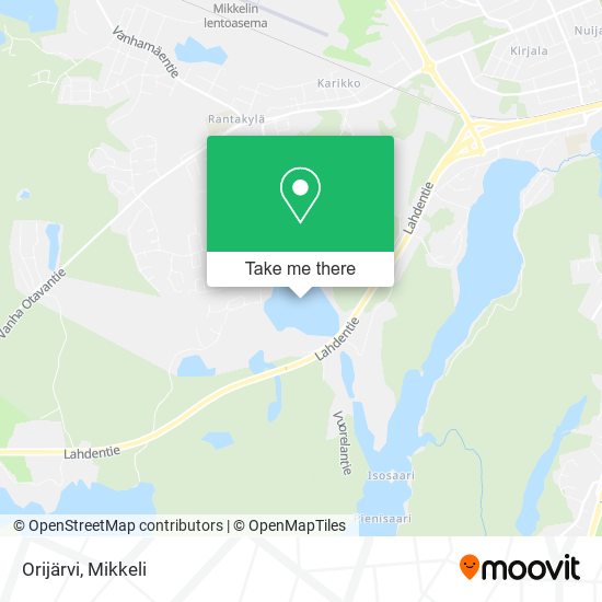 Orijärvi map