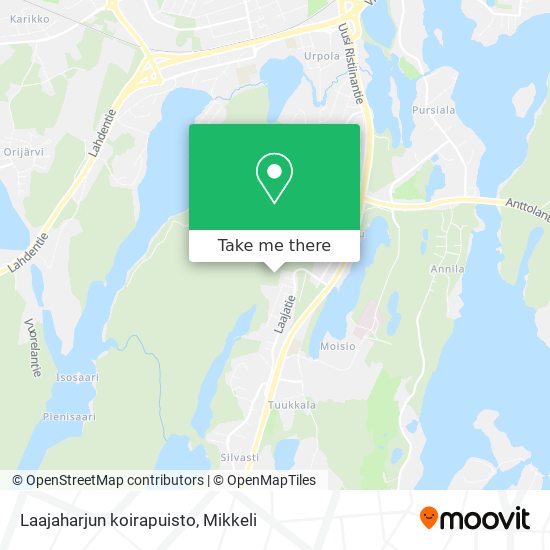 Laajaharjun koirapuisto map