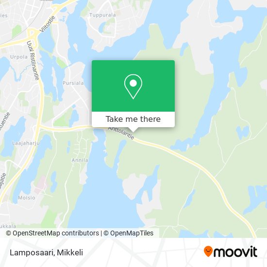 Lamposaari map