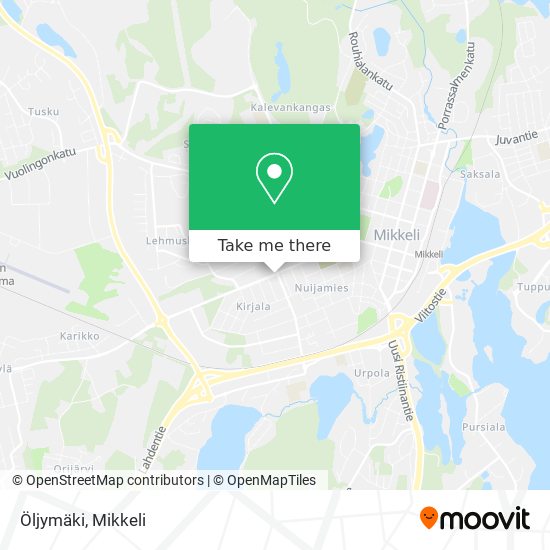 Öljymäki map