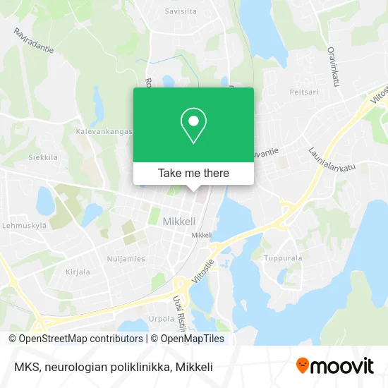 MKS, neurologian poliklinikka map