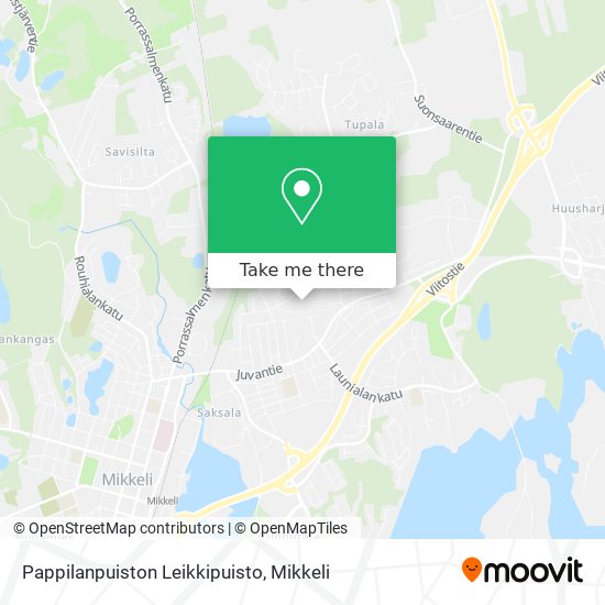 Pappilanpuiston Leikkipuisto map