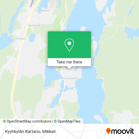 Kyyhkylän Kartano map