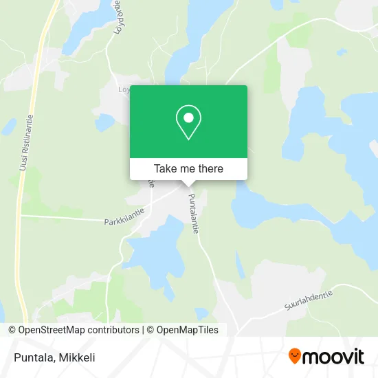 Puntala map