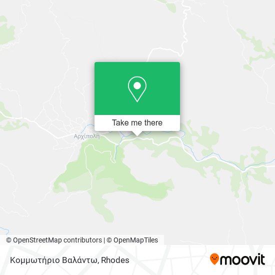 Κομμωτήριο Βαλάντω map