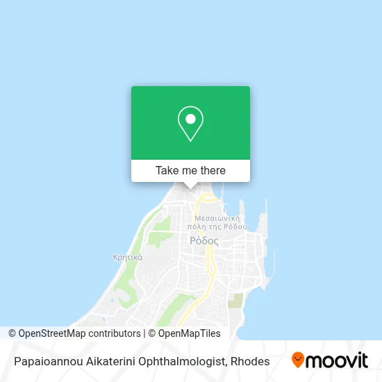 Papaioannou Aikaterini Ophthalmologist map