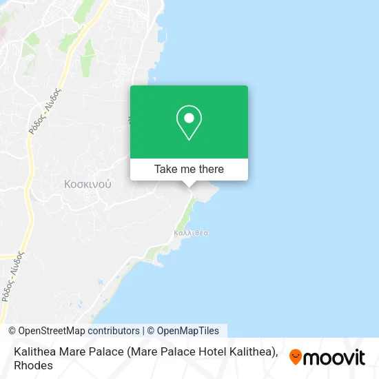 Kalithea Mare Palace map