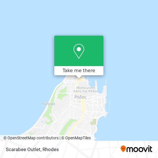 Scarabee Outlet map