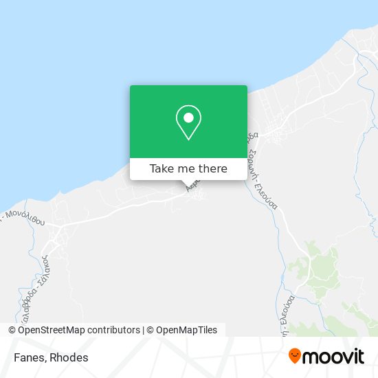Fanes map