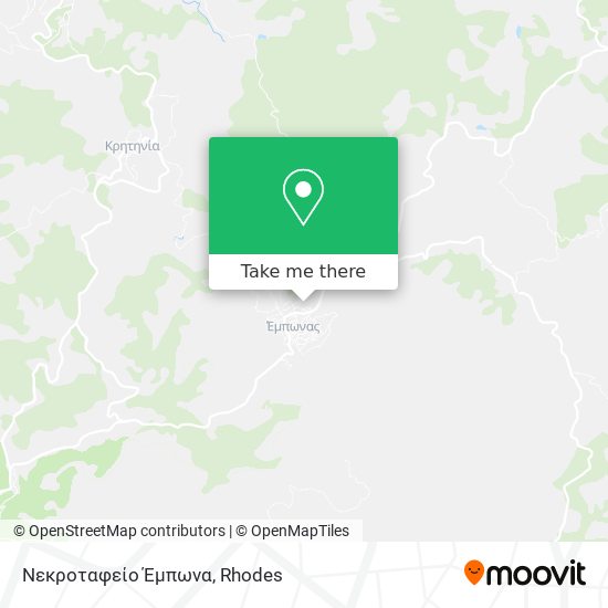 Νεκροταφείο Έμπωνα map