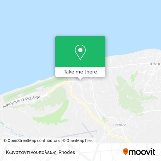 Κωνσταντινουπόλεως map