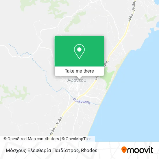 Moschos Eleftheria Pediatrician map