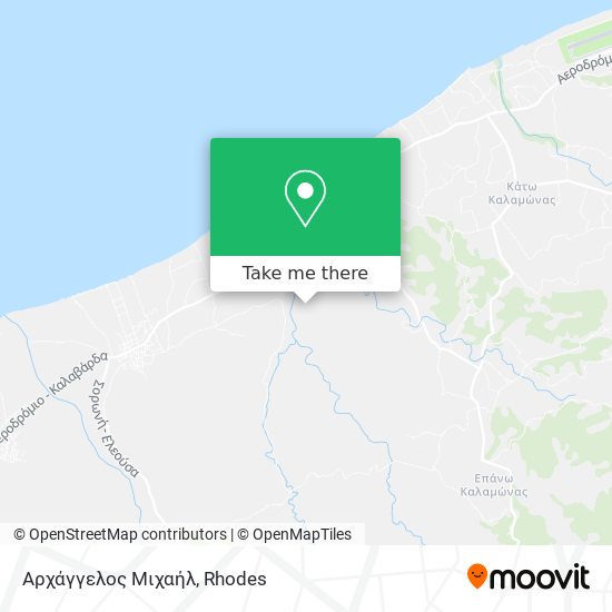 Αρχάγγελος Μιχαήλ map