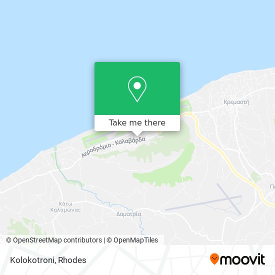 Kolokotroni map