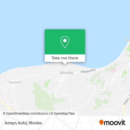 Άσπρη Αυλή map