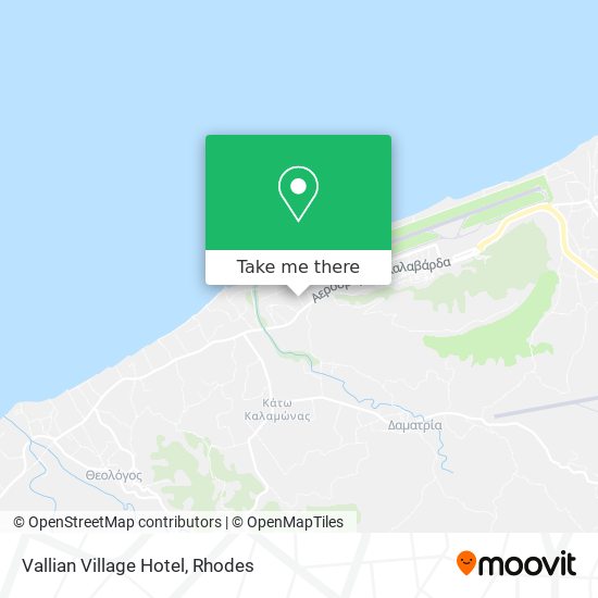 Vallian Village Hotel map