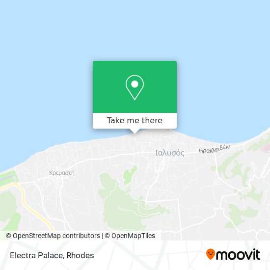 Electra Palace map