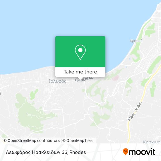 Λεωφόρος Ηρακλειδών 66 map