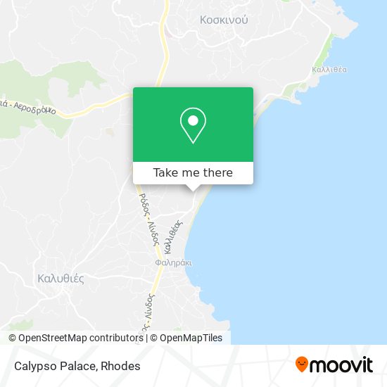 Calypso Palace map