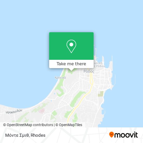 Μόντε Σμιθ map