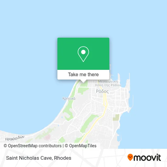 Saint Nicholas Cave map