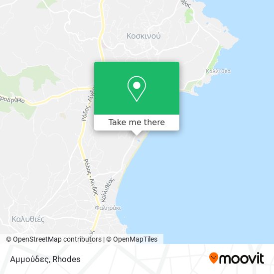 Αμμούδες map