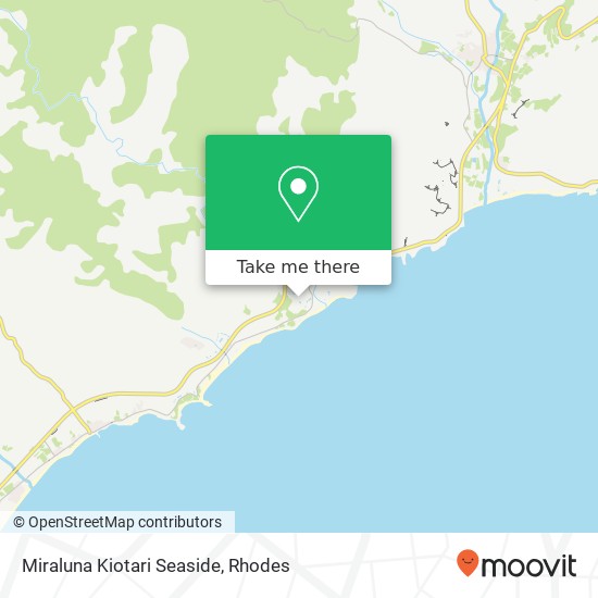 Miraluna Kiotari Seaside map