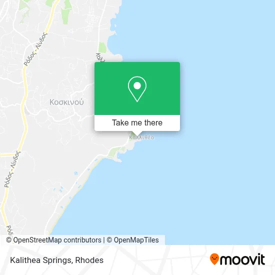 Kalithea Springs map