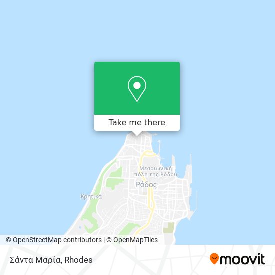 Σάντα Μαρία map